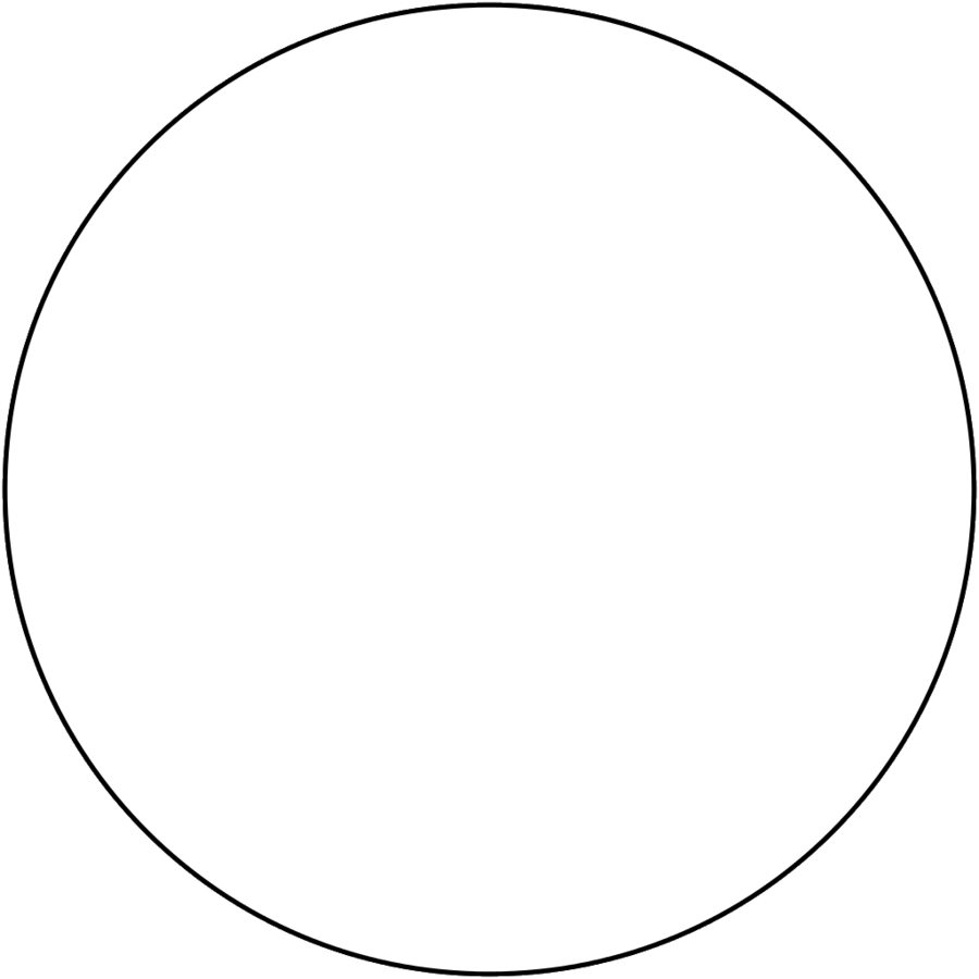 Круг на прозрачном фоне