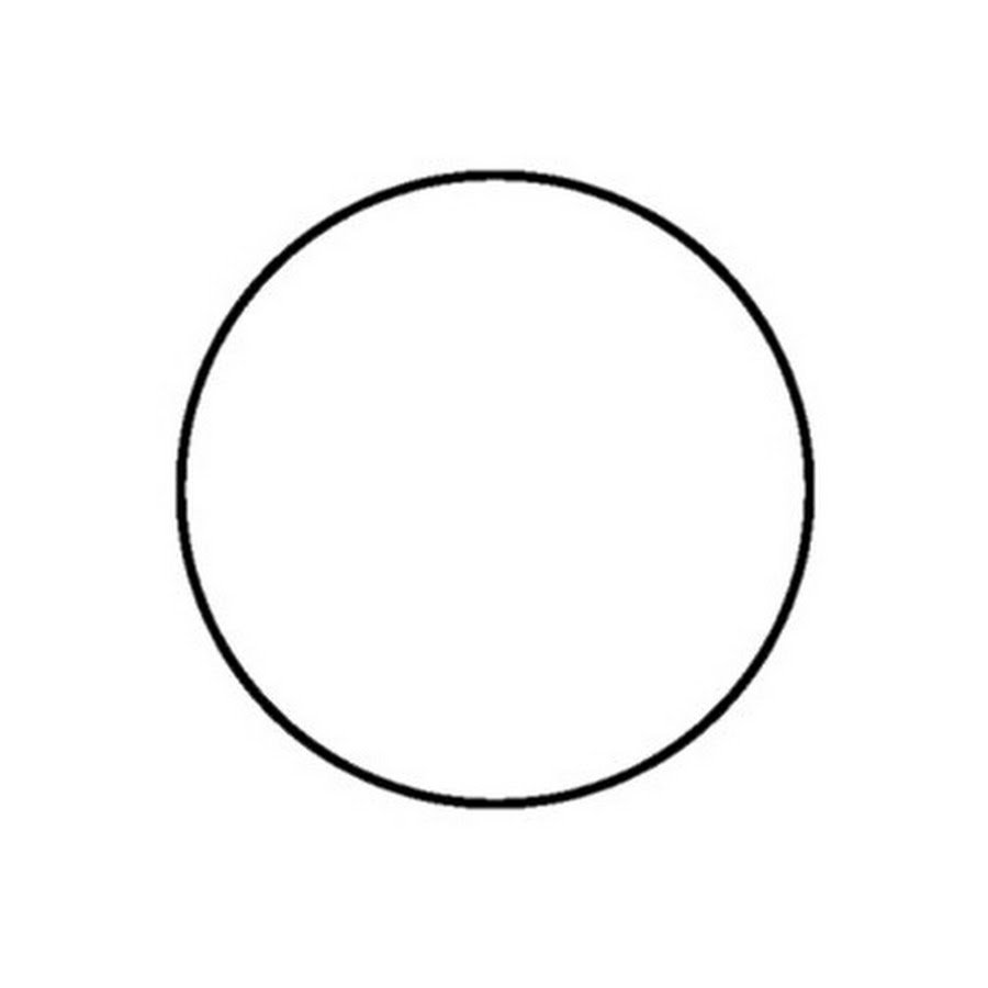 Круг нарисованный карандашом