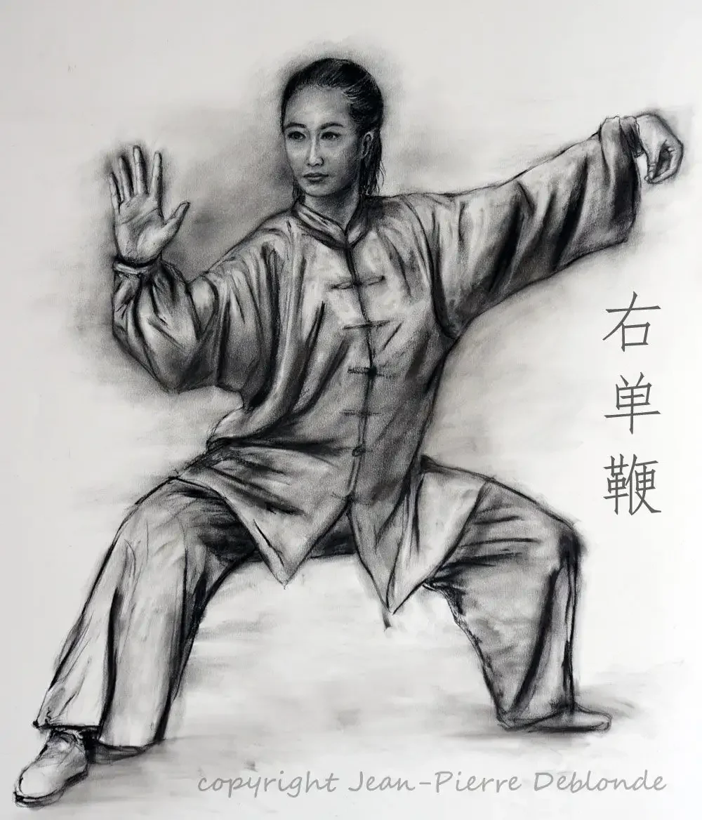 Китайские боевые искусства рисунки