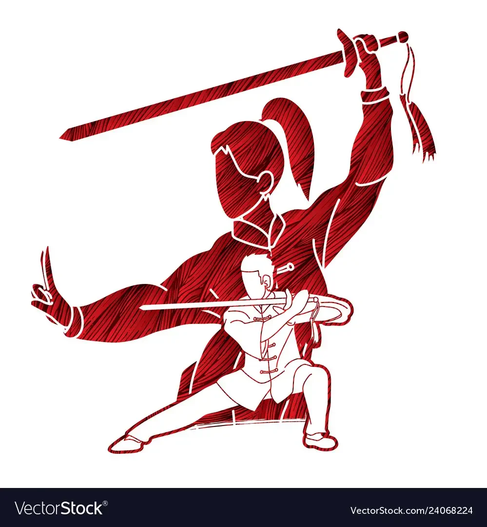 Ушу иллюстрации