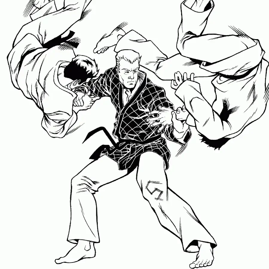 Боевые искусства рисунки