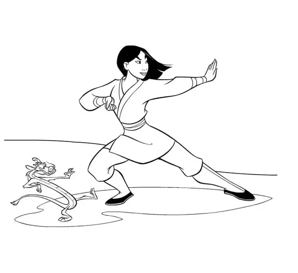 Кунг фу Мулан