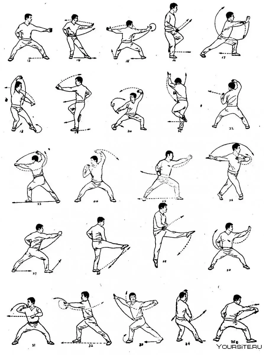 Ушу 32 формы Нань цюань