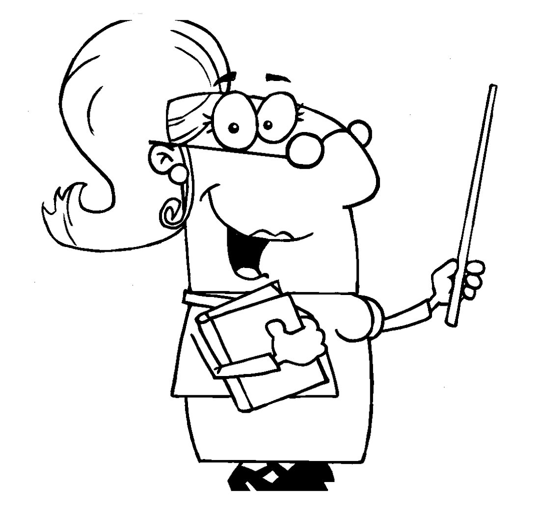 Учитель черно белый