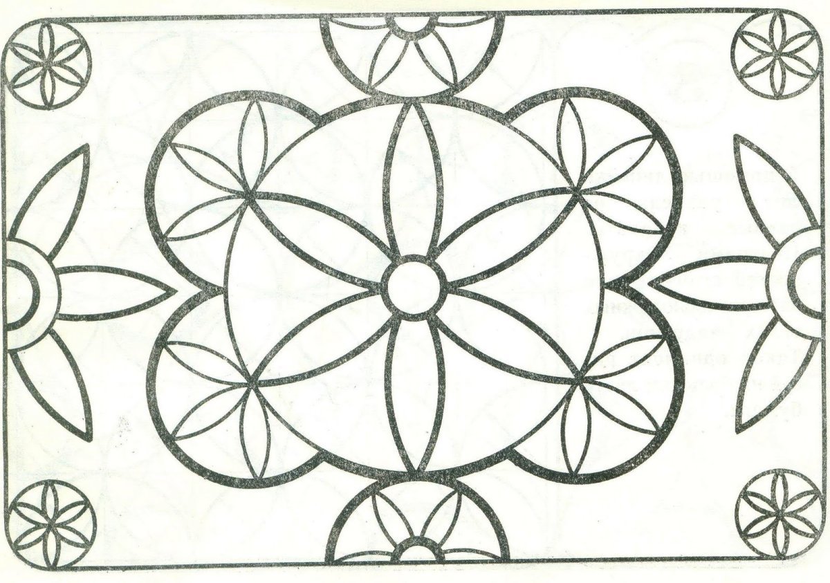 Рисование мандалы пошагово