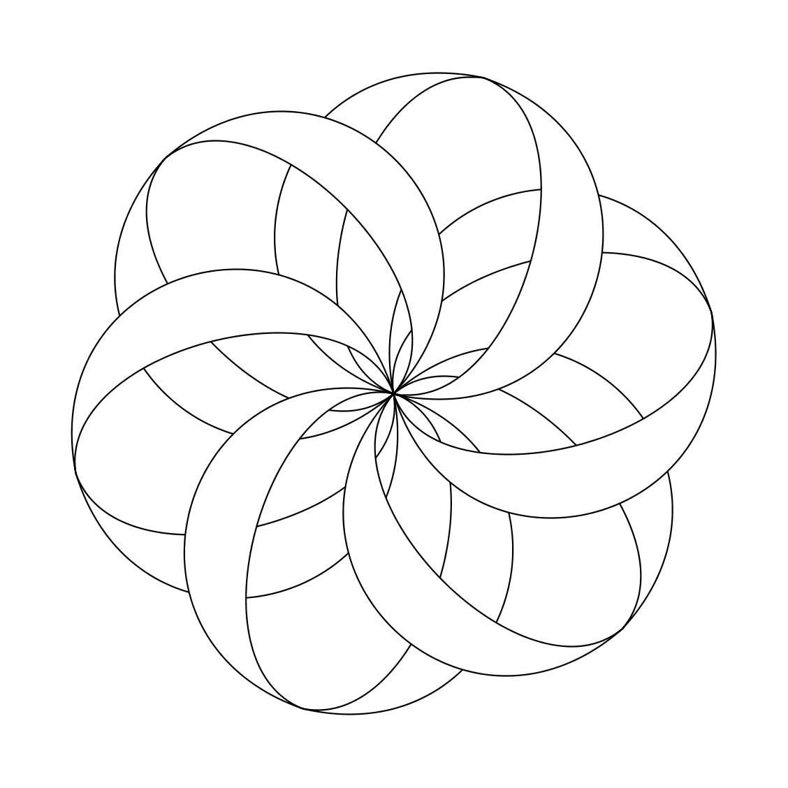 Орнамент из окружностей