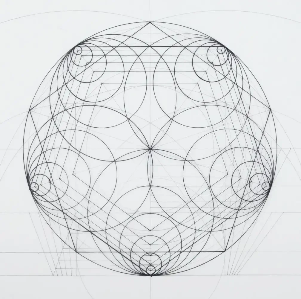 Сакральная геометрия Фракталы Фибоначчи