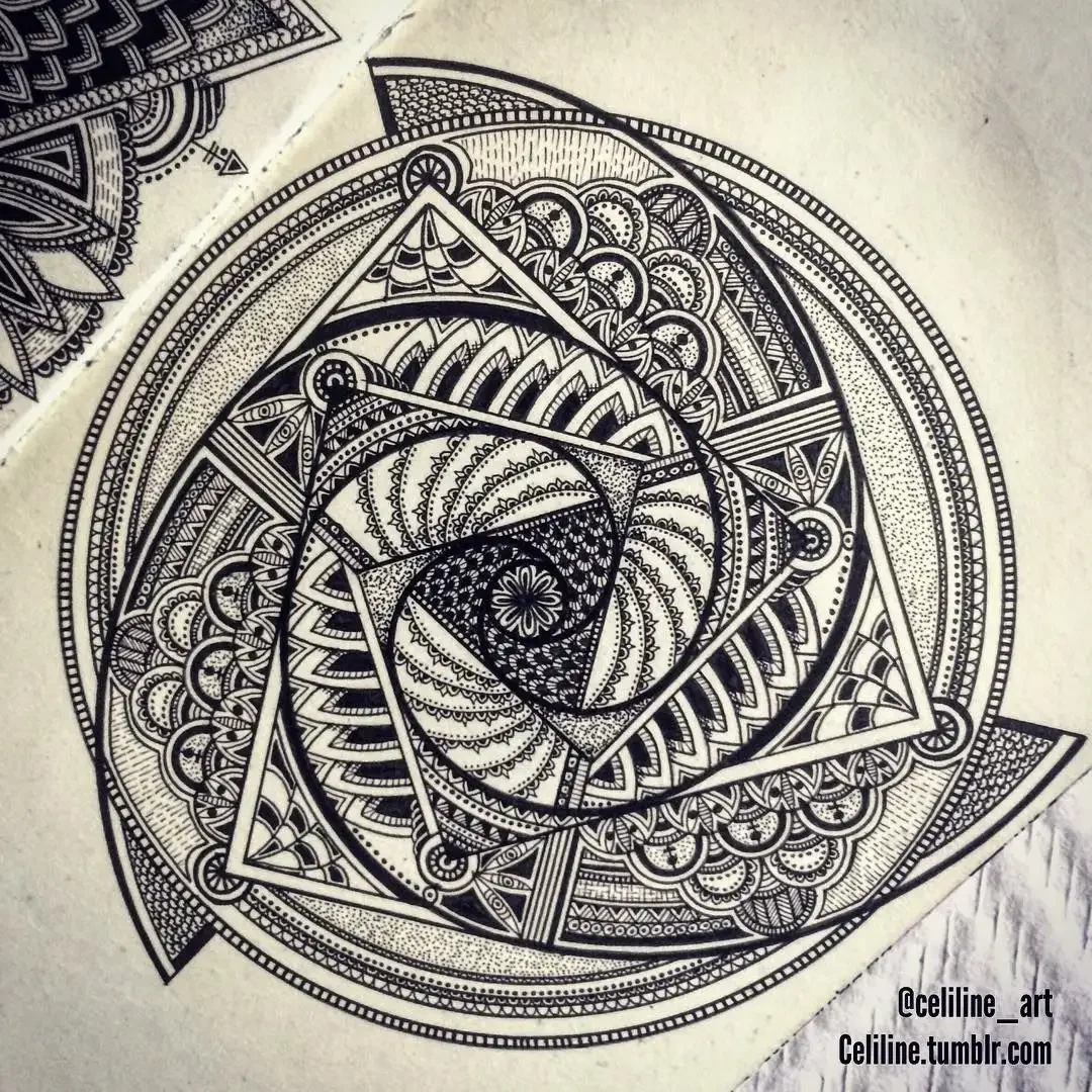 Сакральная геометрия Фракталы Фибоначчи