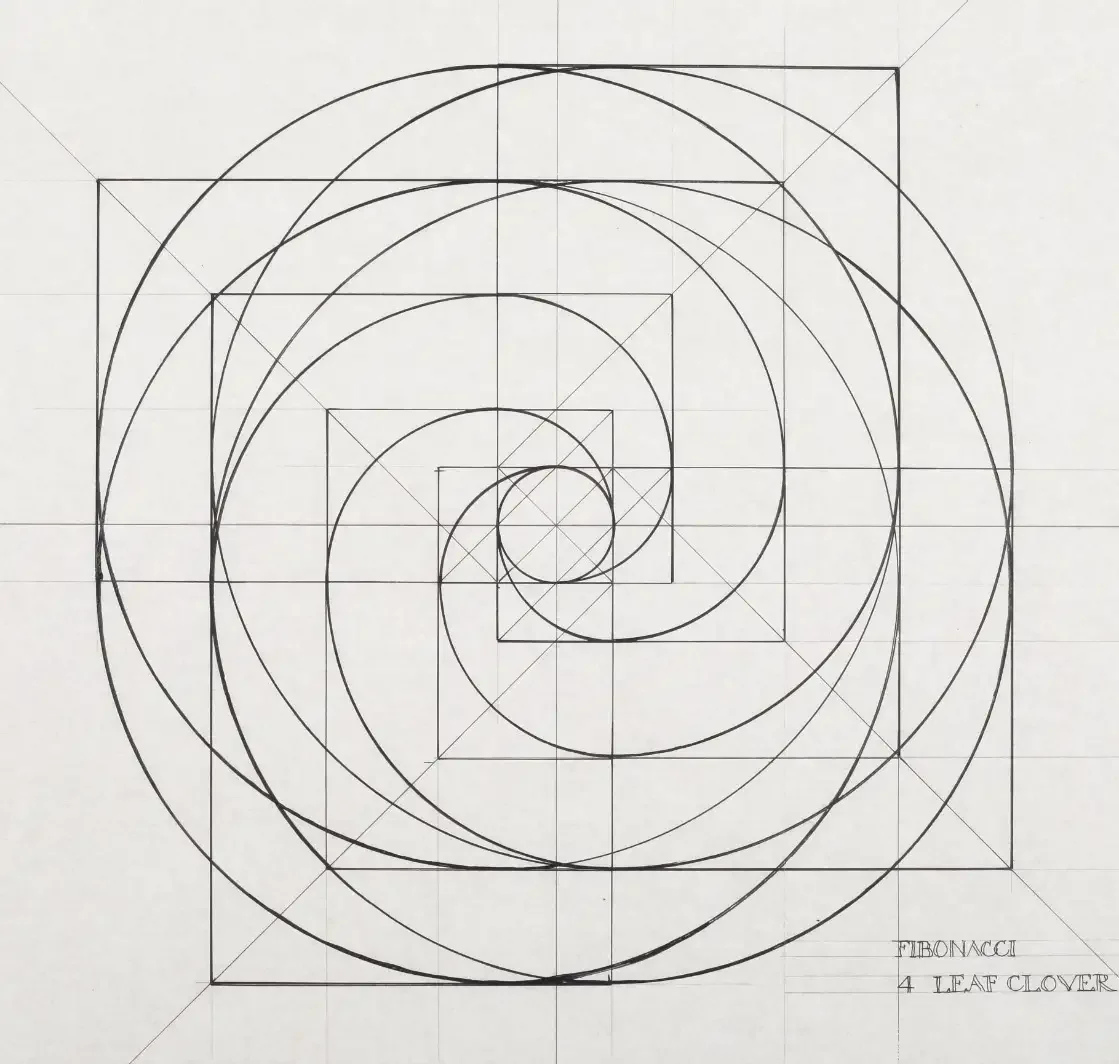 Золотая спираль спираль Фибоначчи