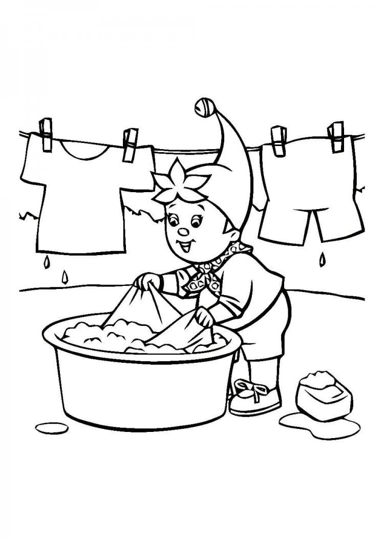 Раскраска для детей на тему вода