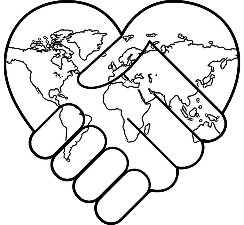 Раскраска единство народов