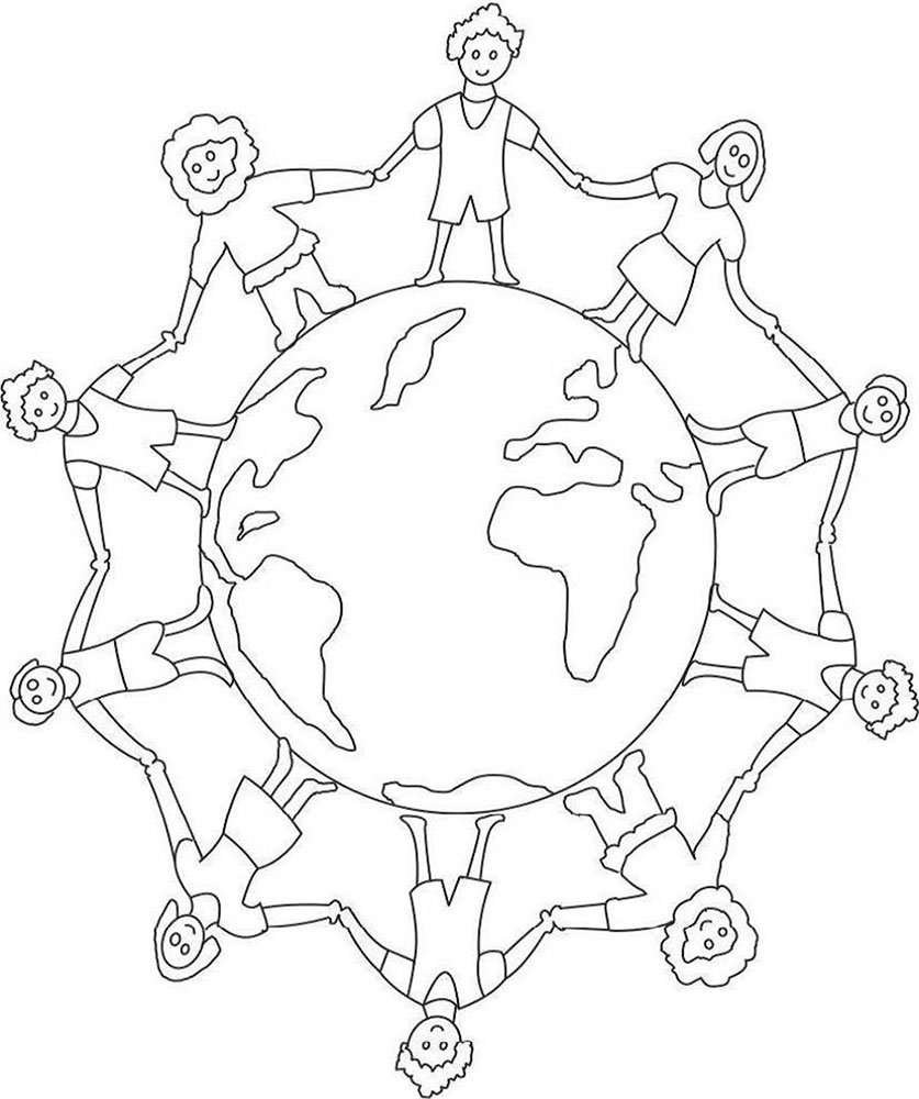 Раскраски ко Дню защиты детей