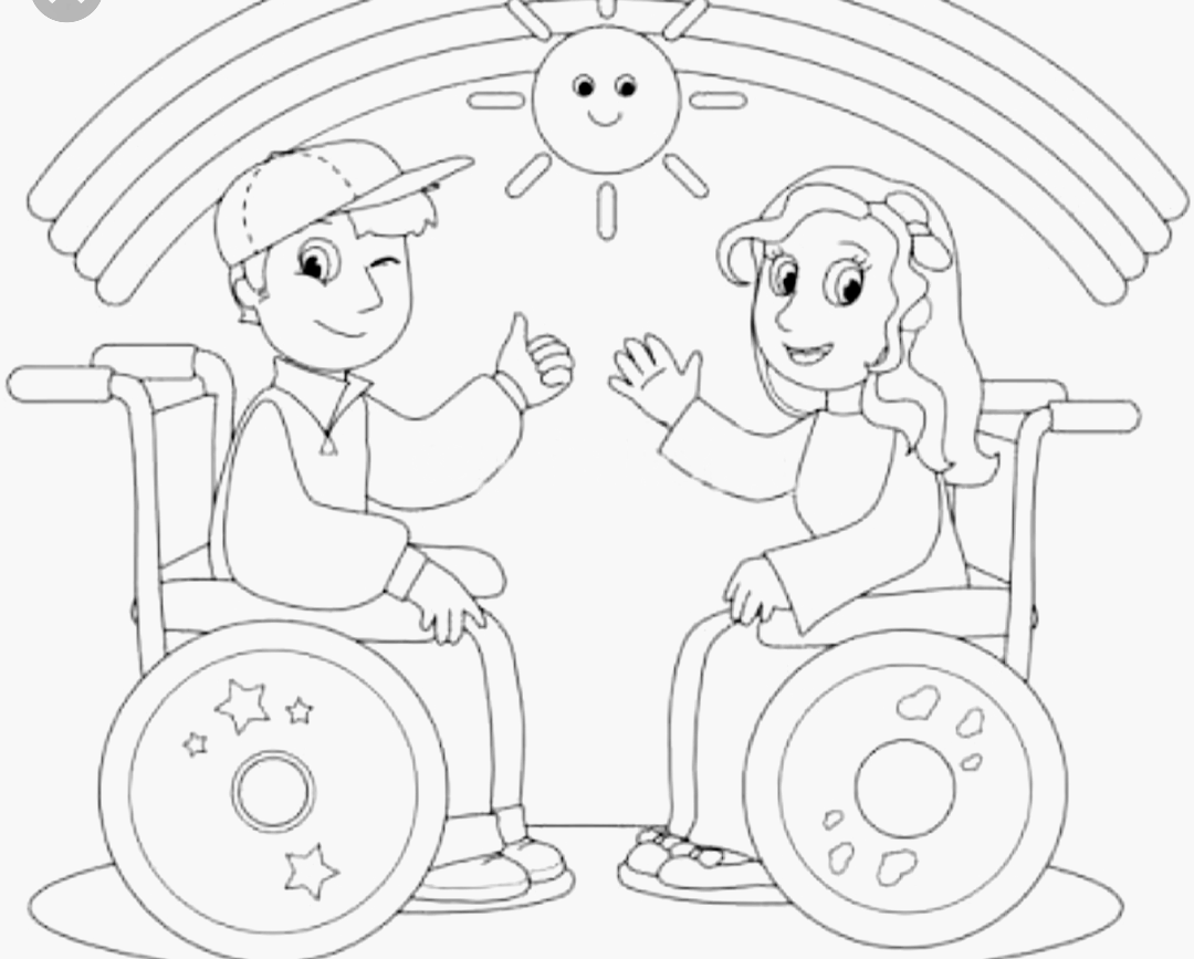 Раскраска Дружба народов