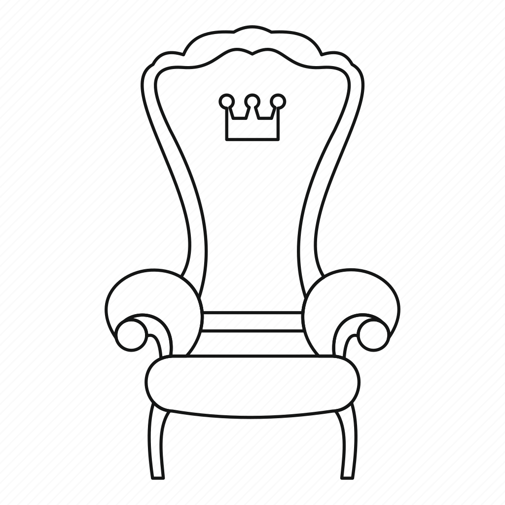 Кресло трон мультяшный