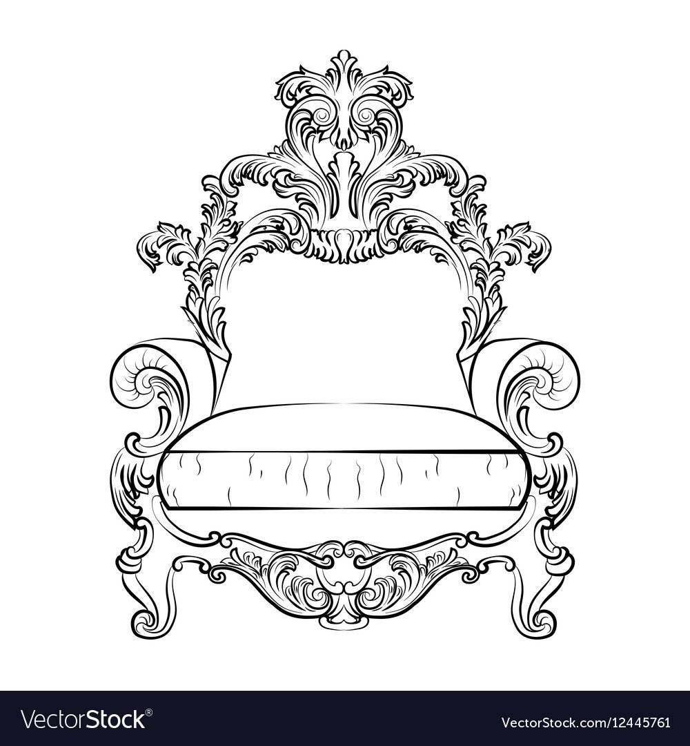 Трон раскраска