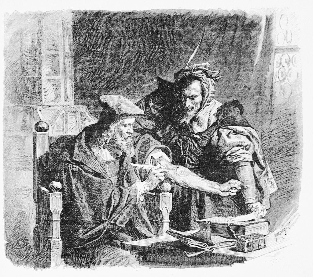 Делакруа литографии к Фаусту