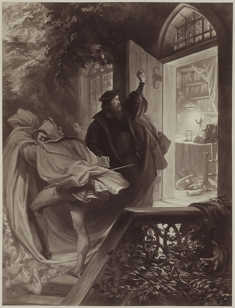 Фауст. Художник Alexander Liezen Mayer