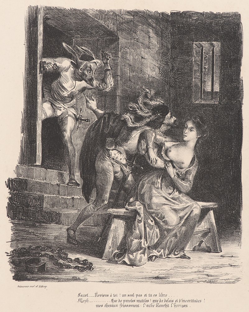 Фауст и Мефистофель арт