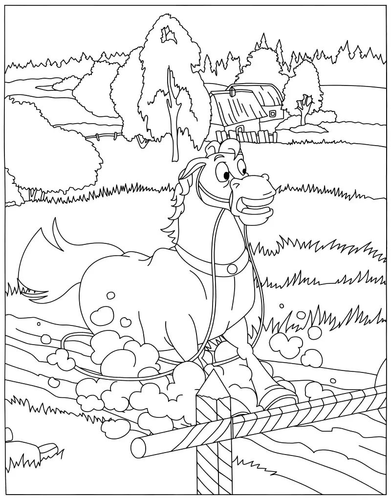 Рисунок к сказке Иван Царевич и серый