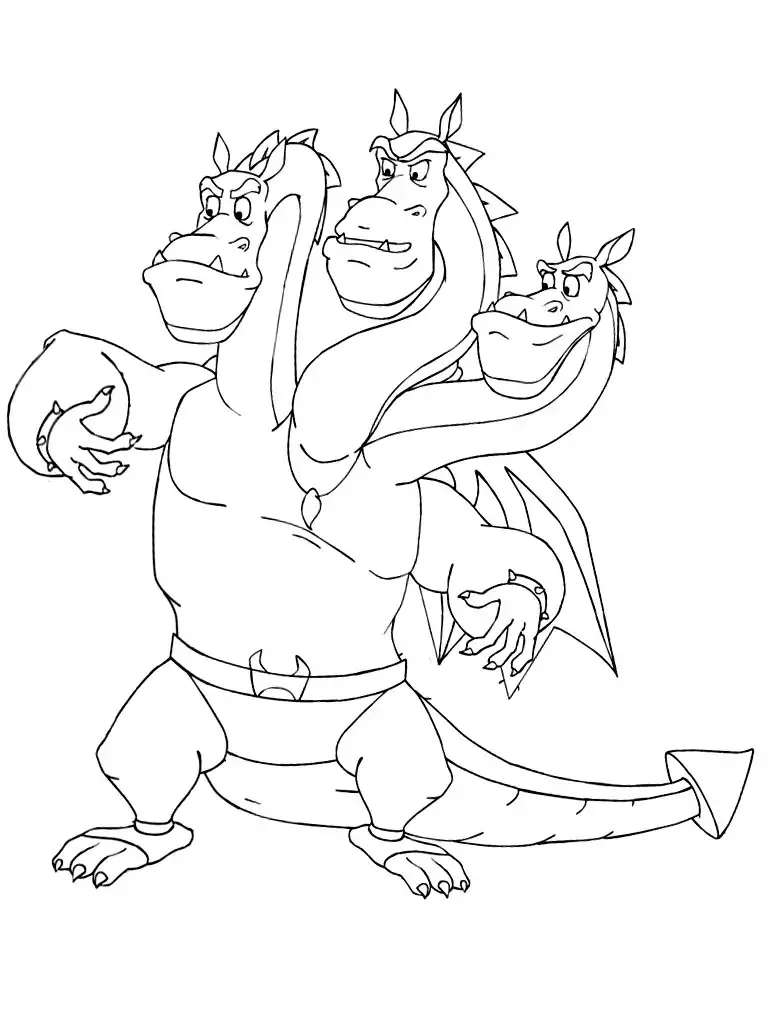 Портрет сказочного героя леоко