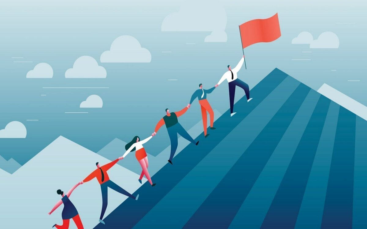 Лидер иллюстрация