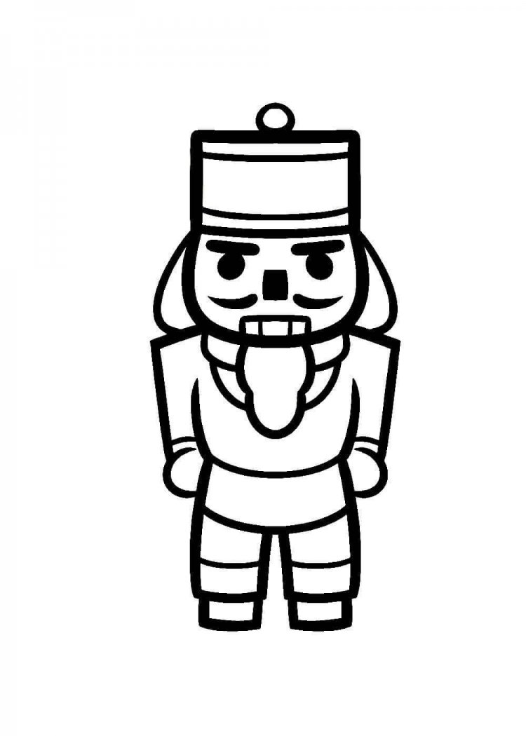 Щелкунчик и мышиный Король раскраска