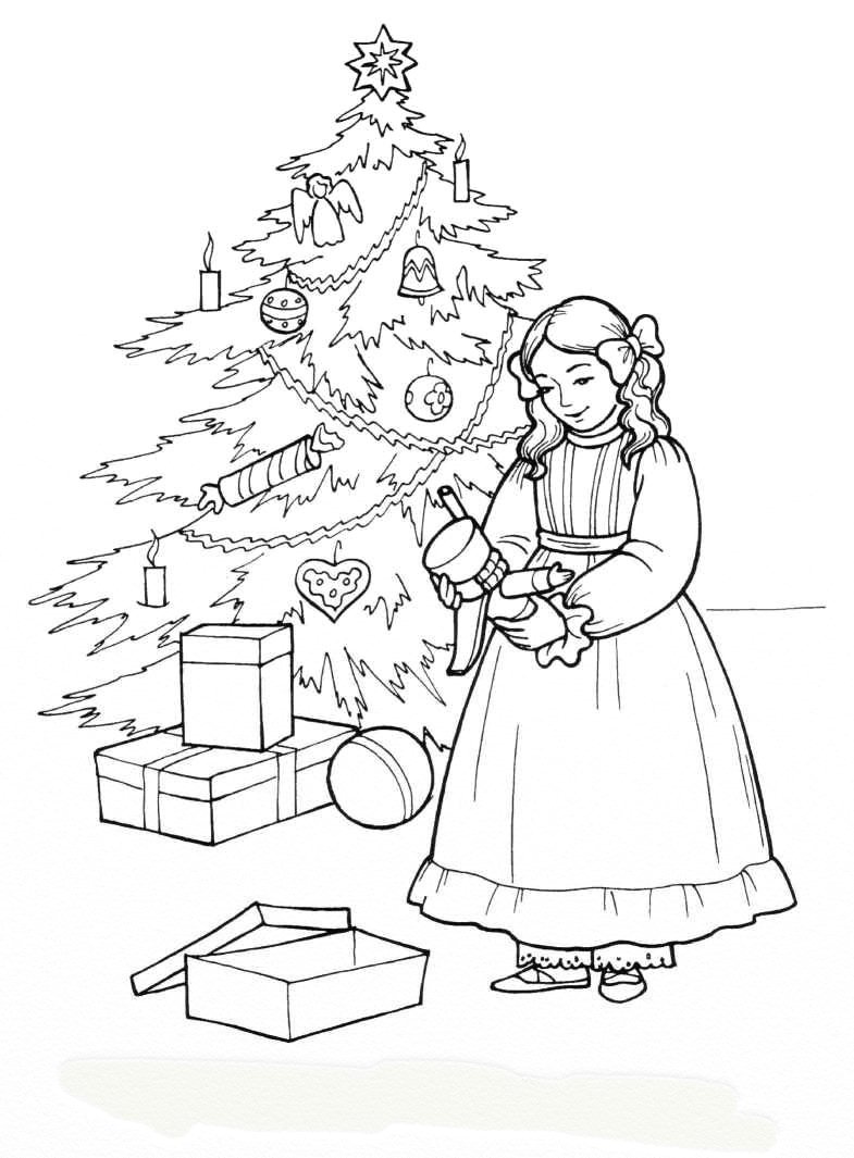 Щелкунчик и мышиный Король раскраска для детей