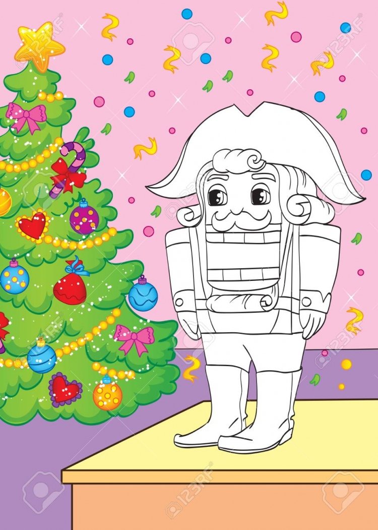 Щелкунчик и мышиный Король раскраска