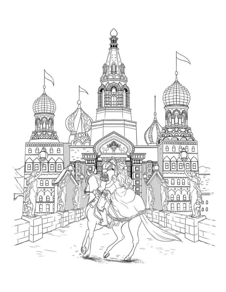 Раскраски по сказке Щелкунчик и мышиный Король