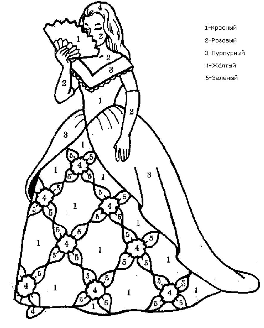 Принцесса по точкам