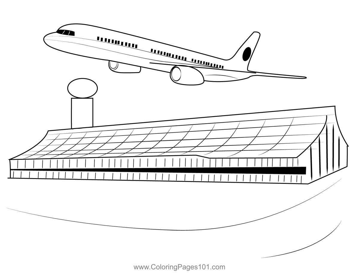 Боинг 737 раскраска