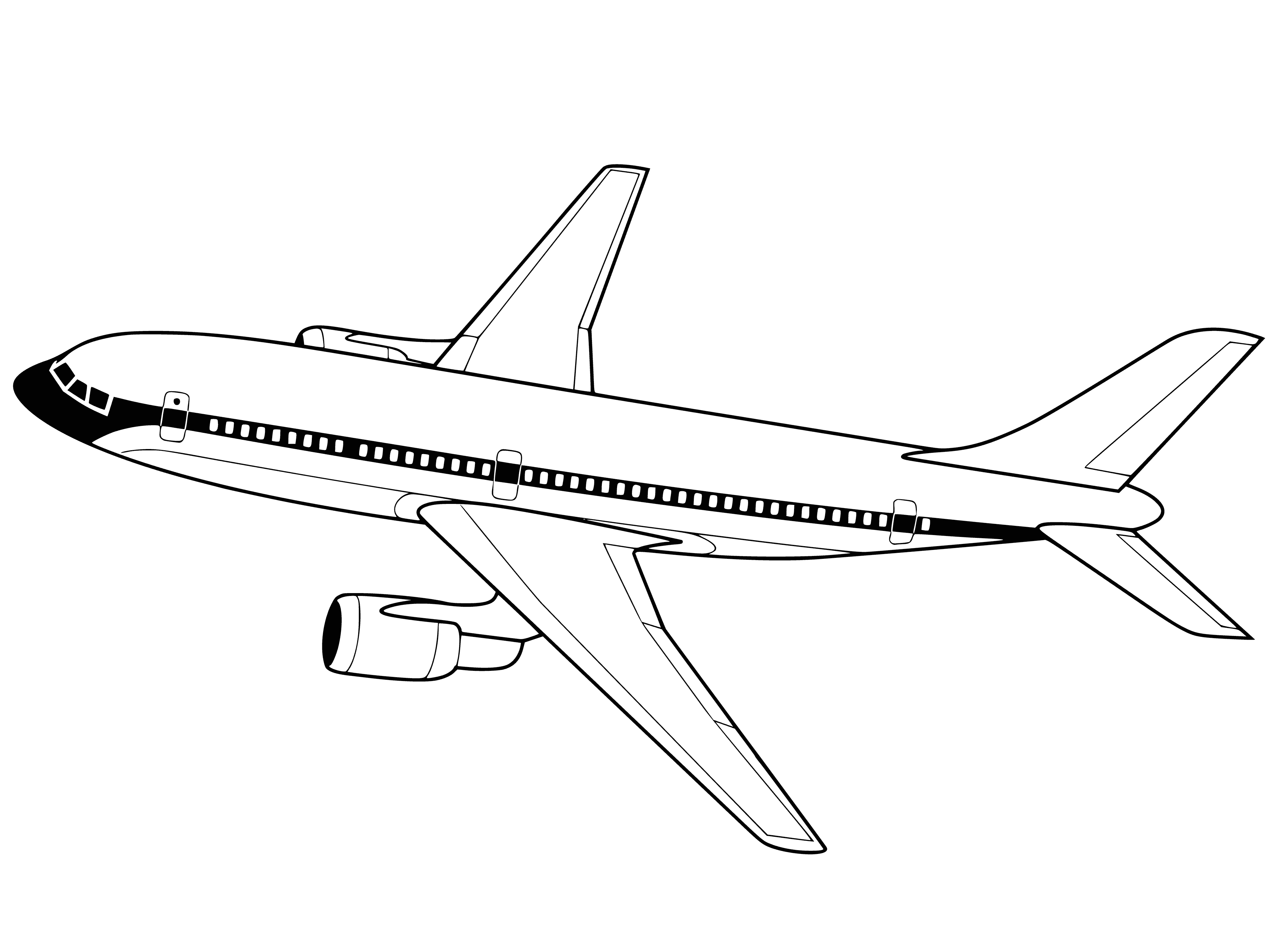 Покажи рисунки самолета