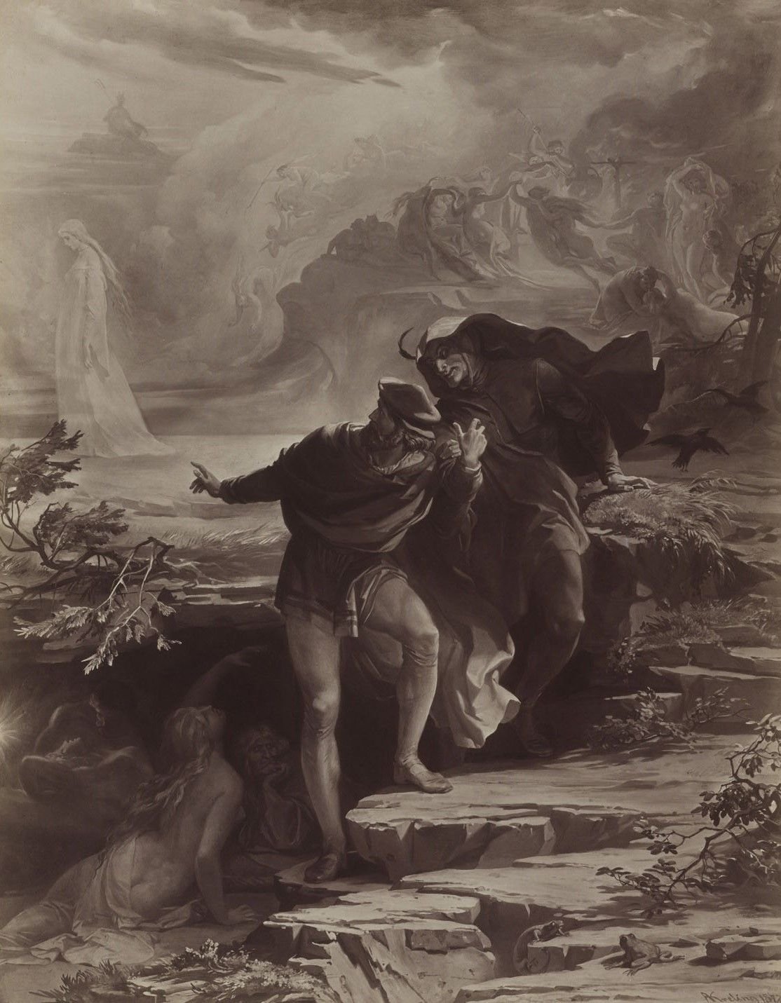 Фауст. Художник August von Kreling