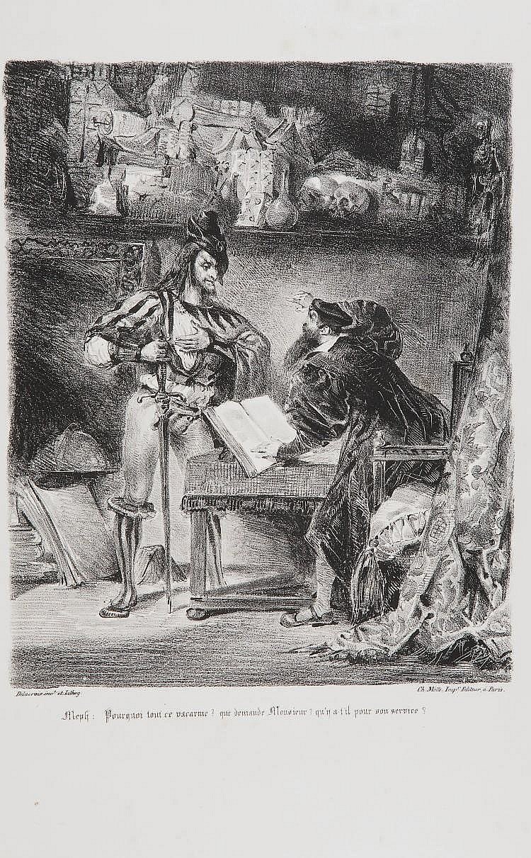 Делакруа Фауст и Мефистофель