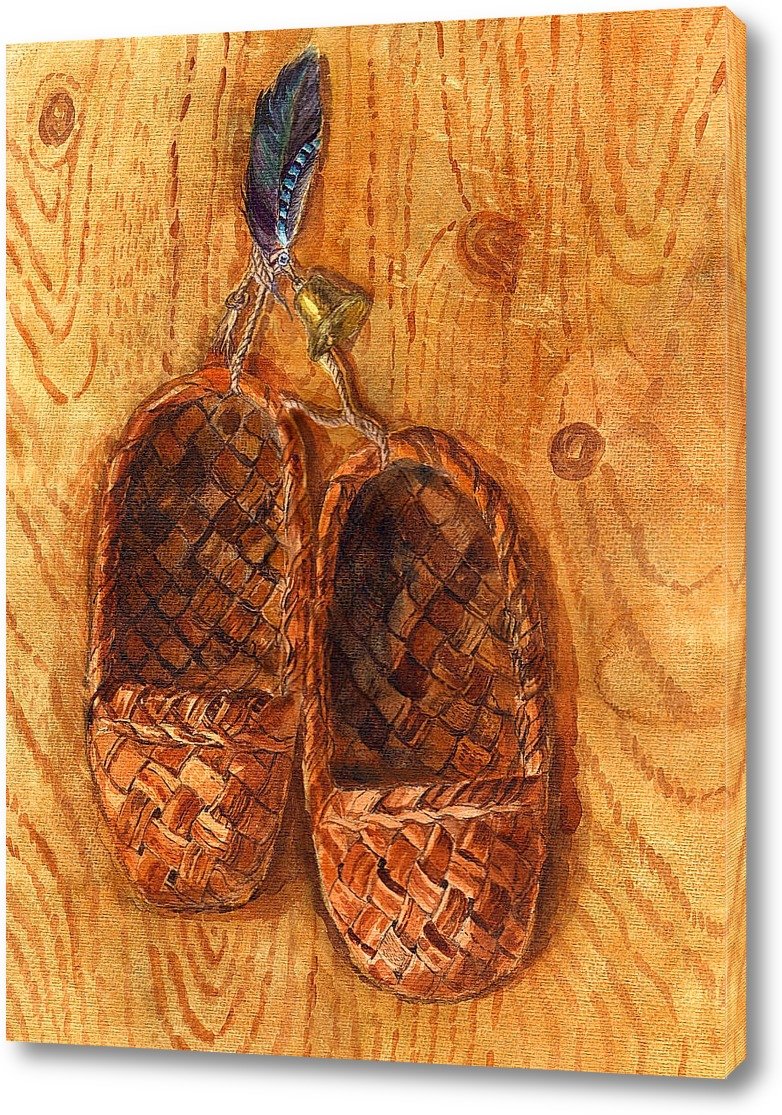 Лапти Бунин иллюстрации