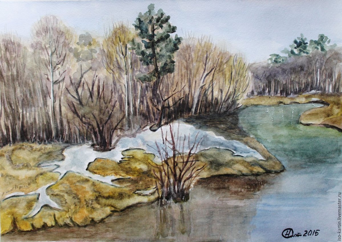 Ф.Тютчева «весенние воды»