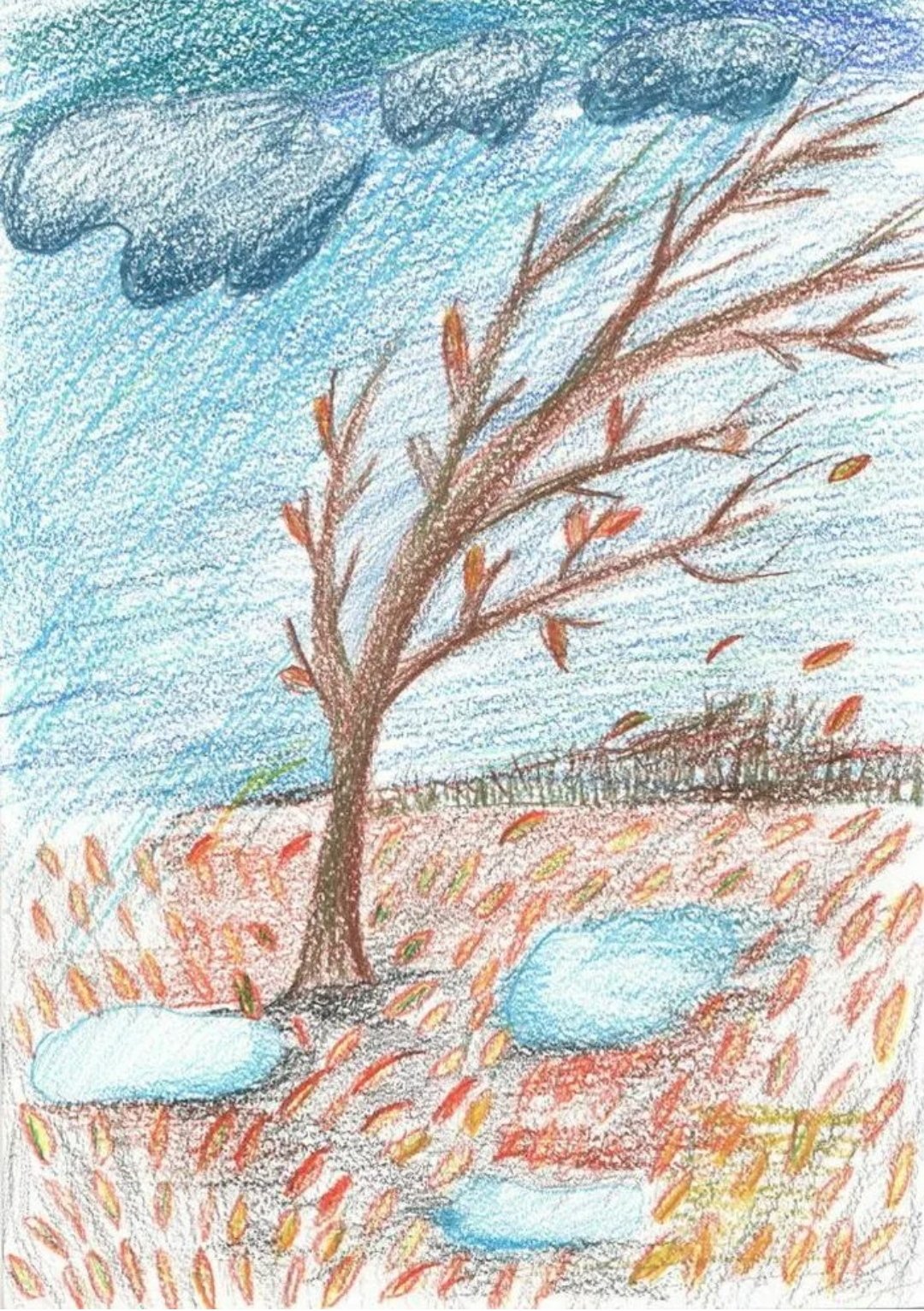 Картина ручей Олега Молчанова