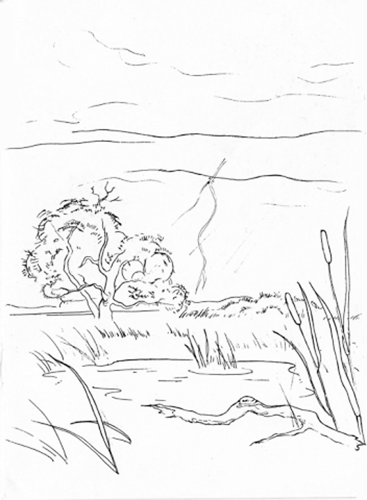 Паводок картина