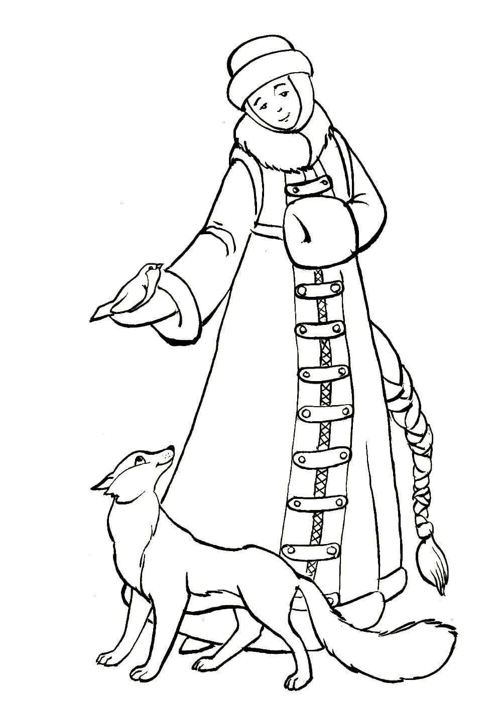 Портрет туареги