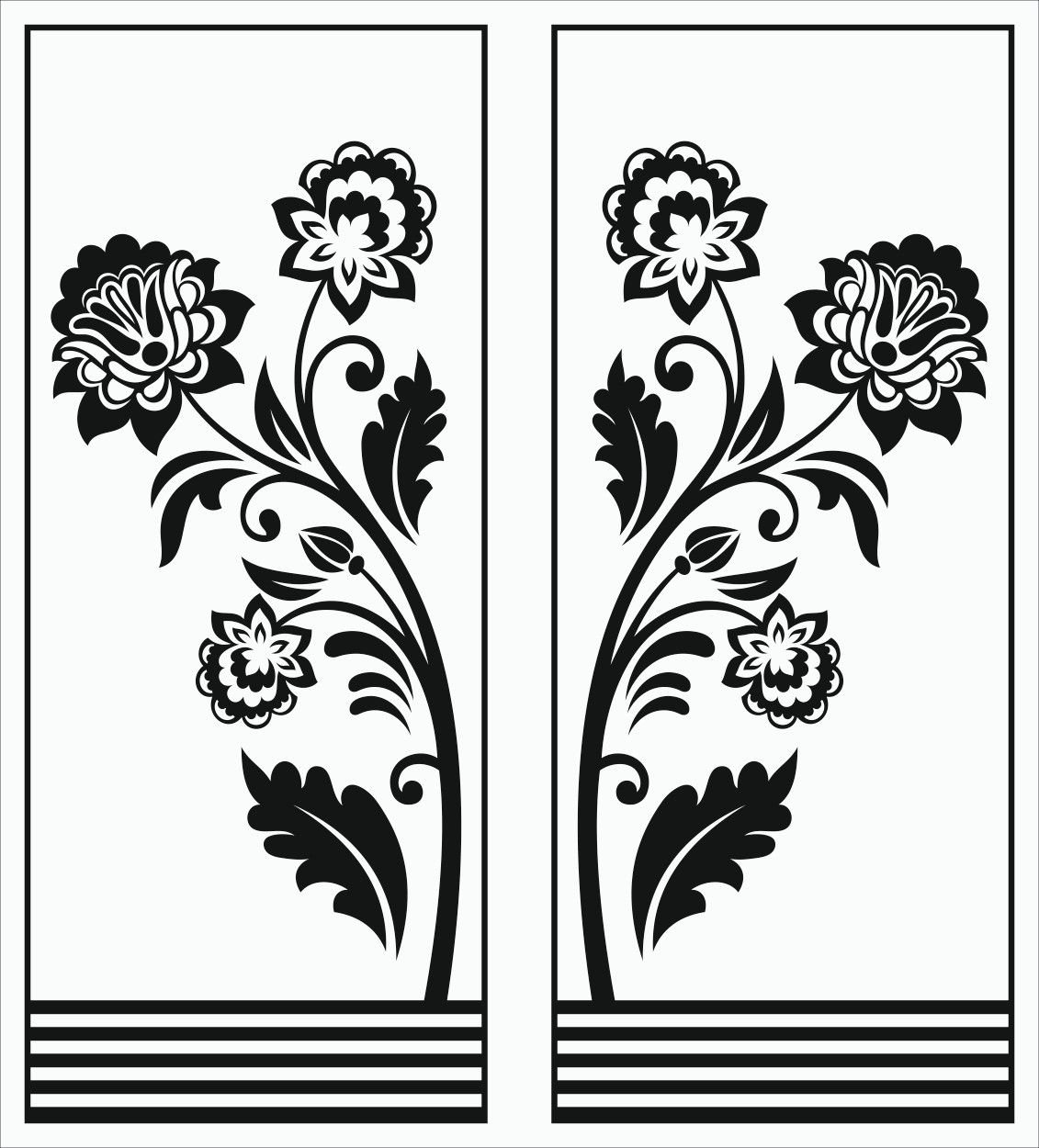 Трафареты на стекло