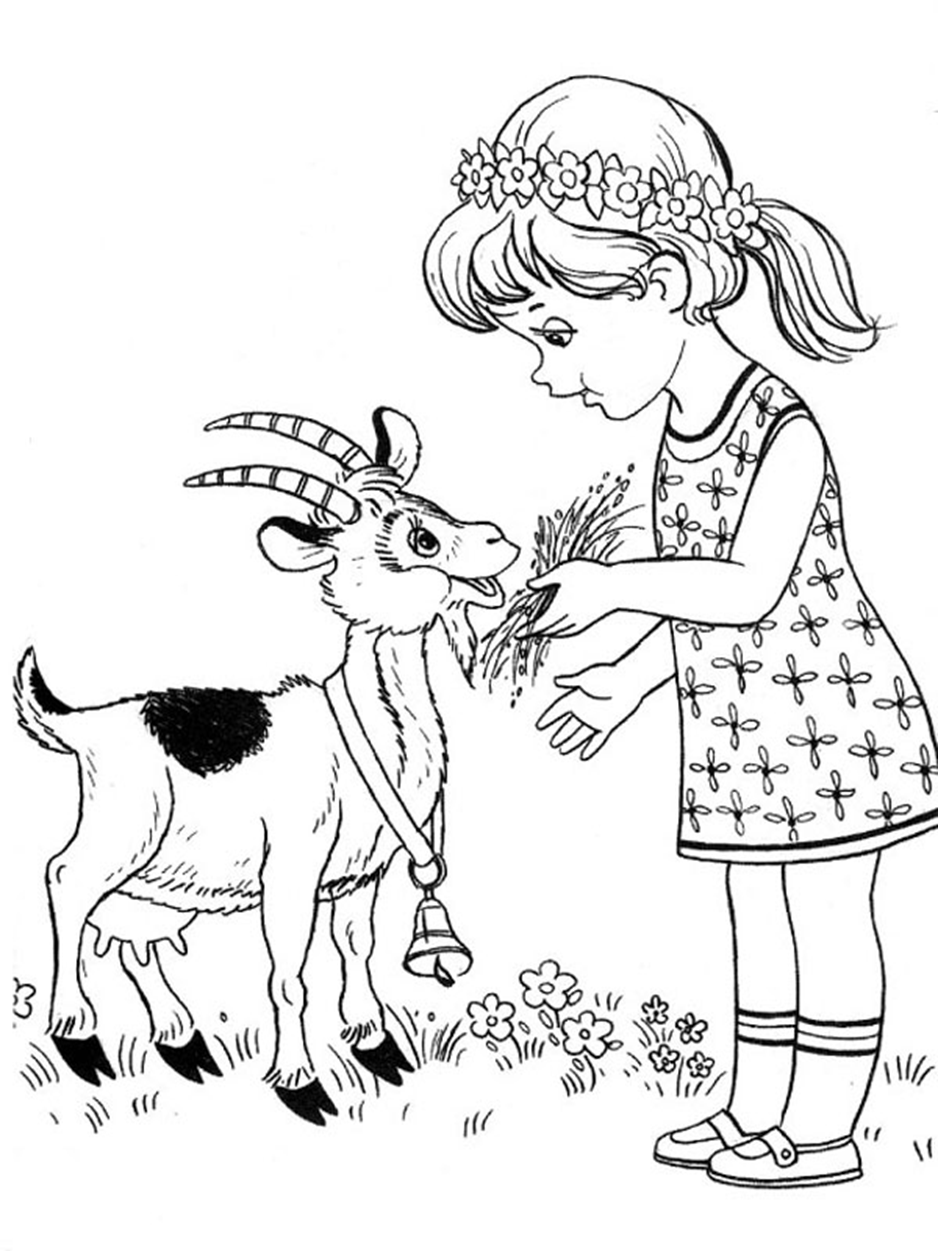 Раскраска доброта