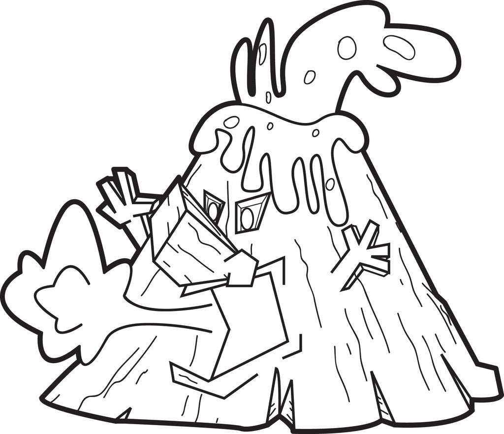 Раскраска лава