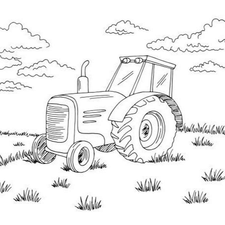 Трактор по точкам