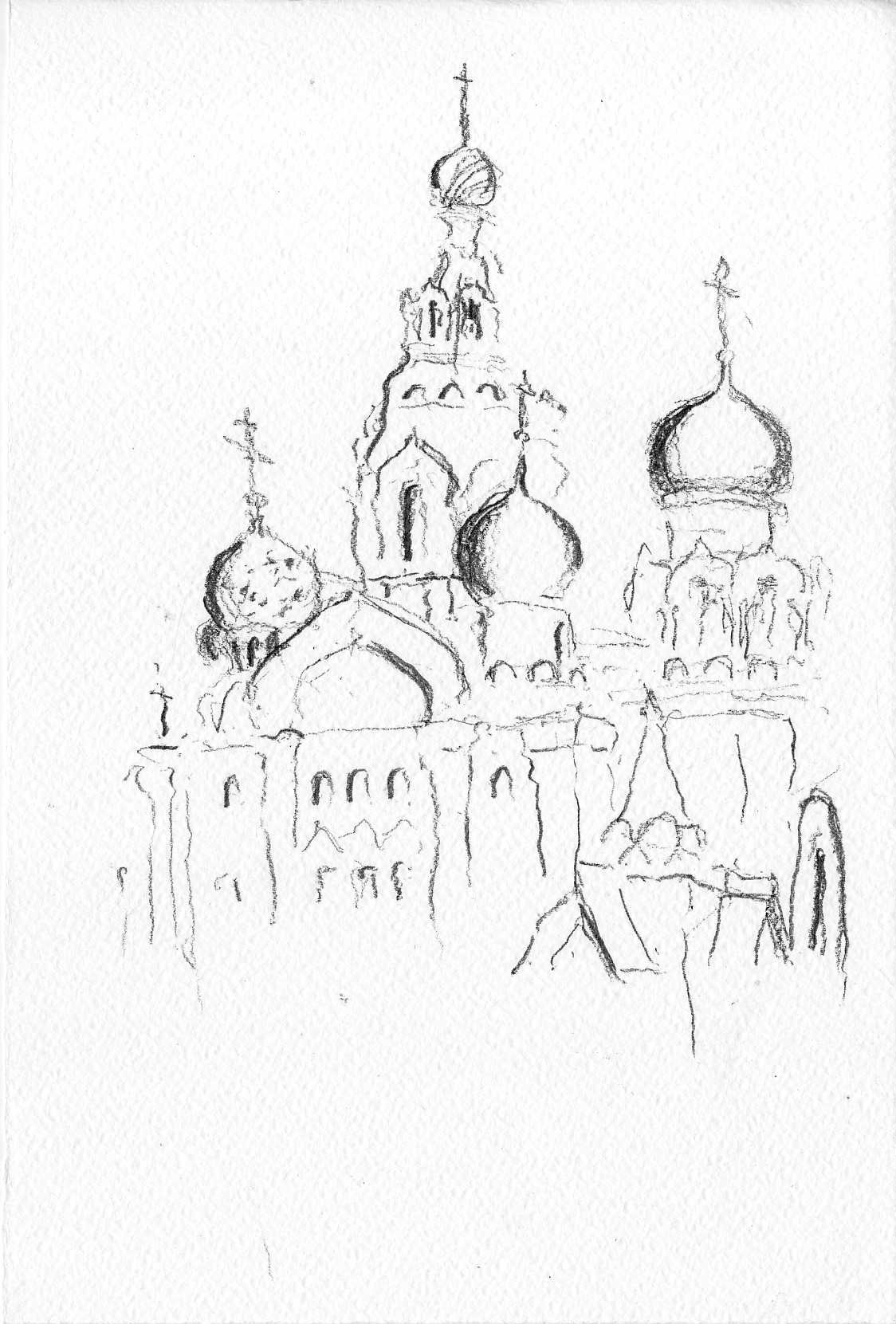 Картина алмазная "храм Спаса на крови"