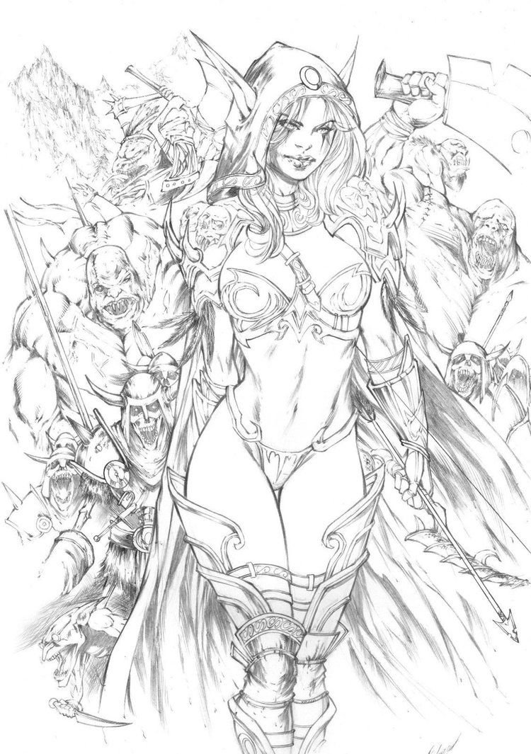 Wow карандашом