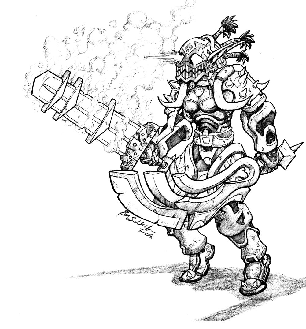 Герои World of Warcraft раскраска