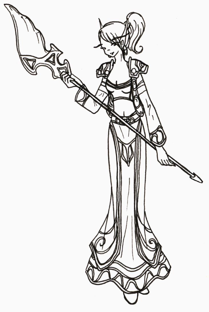 World of Warcraft Coloring book