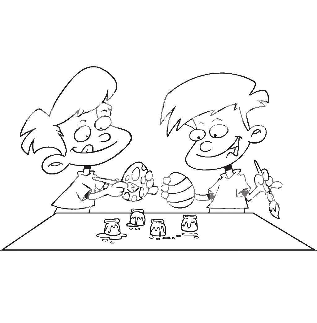 Профессия Химик раскраска