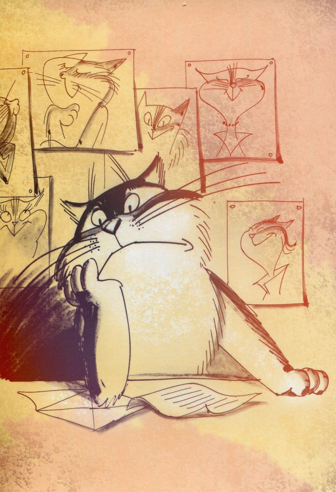 Виктор Чижиков коты великих людей