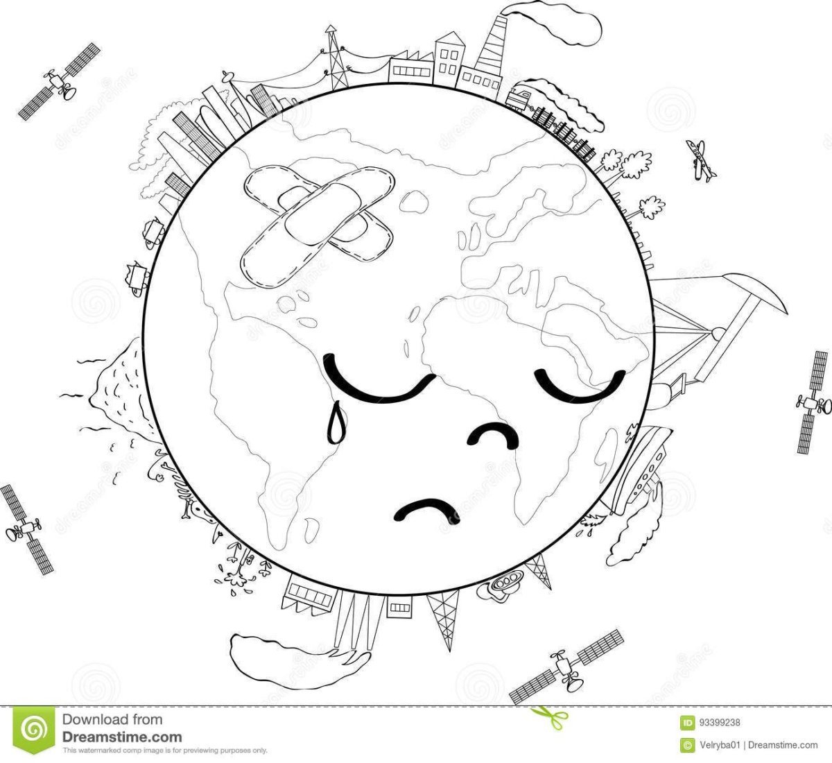 Планеты раскраска